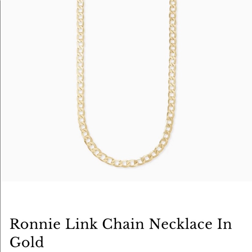 Kendra Scott Ronnie Necklace Gold